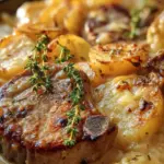 Pork Chops With Scalloped Potatoes