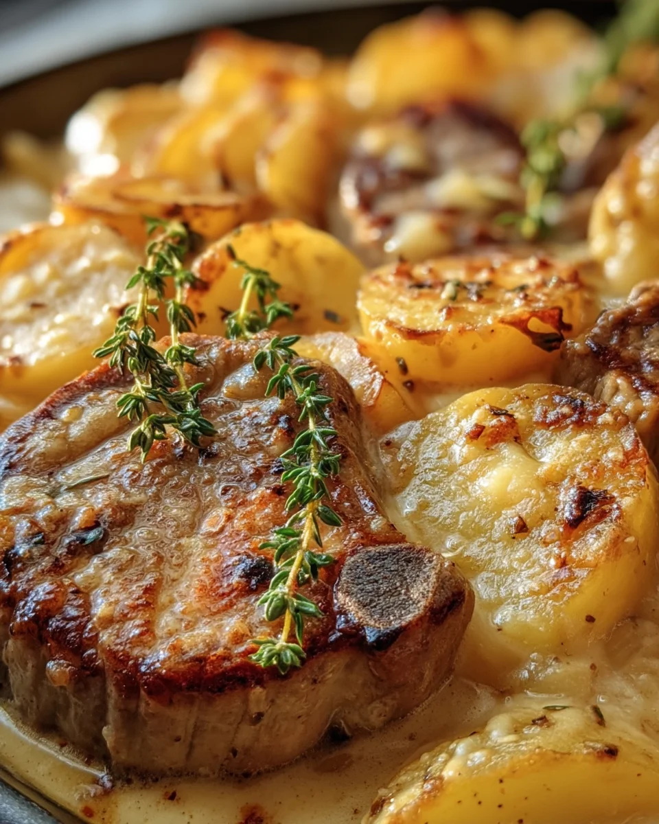 Pork Chops With Scalloped Potatoes 20 Pork Chops With Scalloped Potatoes