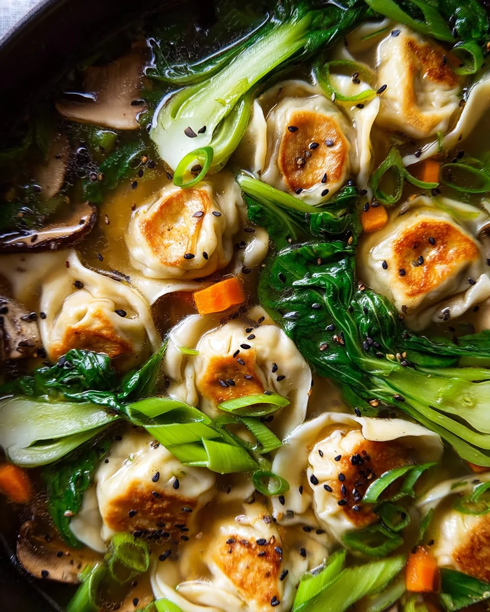 Potsticker Soup 21 Potsticker Soup