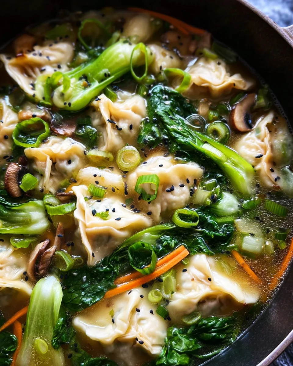 Potsticker Soup 22 Potsticker