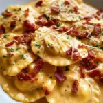 Ravioli Carbonara
