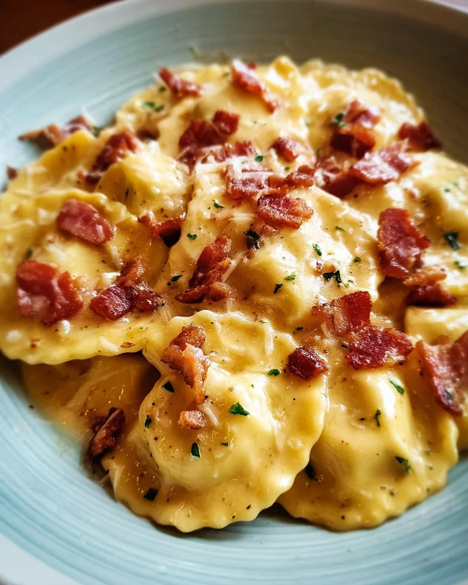 Ravioli Carbonara 18 Ravioli Carbonara