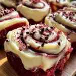 Red Velvet Cinnamon Rolls
