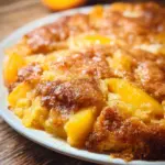 Ridiculously Easy Peach Cobbler
