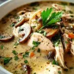 Rotisserie Chicken Mushroom Soup