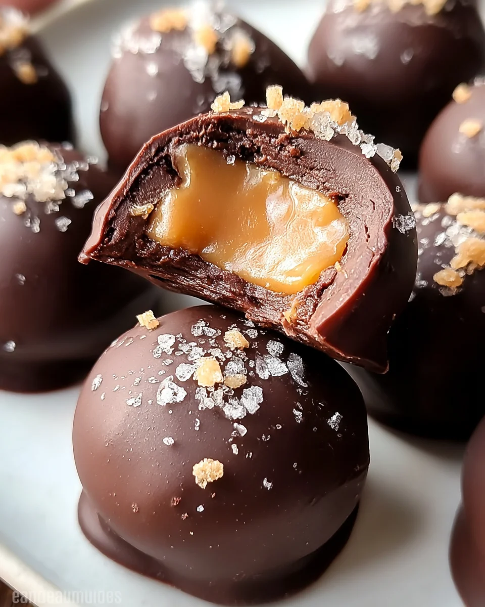 Salted Caramel Truffles 15 Salted Caramel Truffles