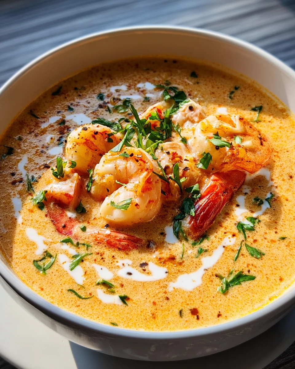 Seafood Bisque 25 Seafood Bisque