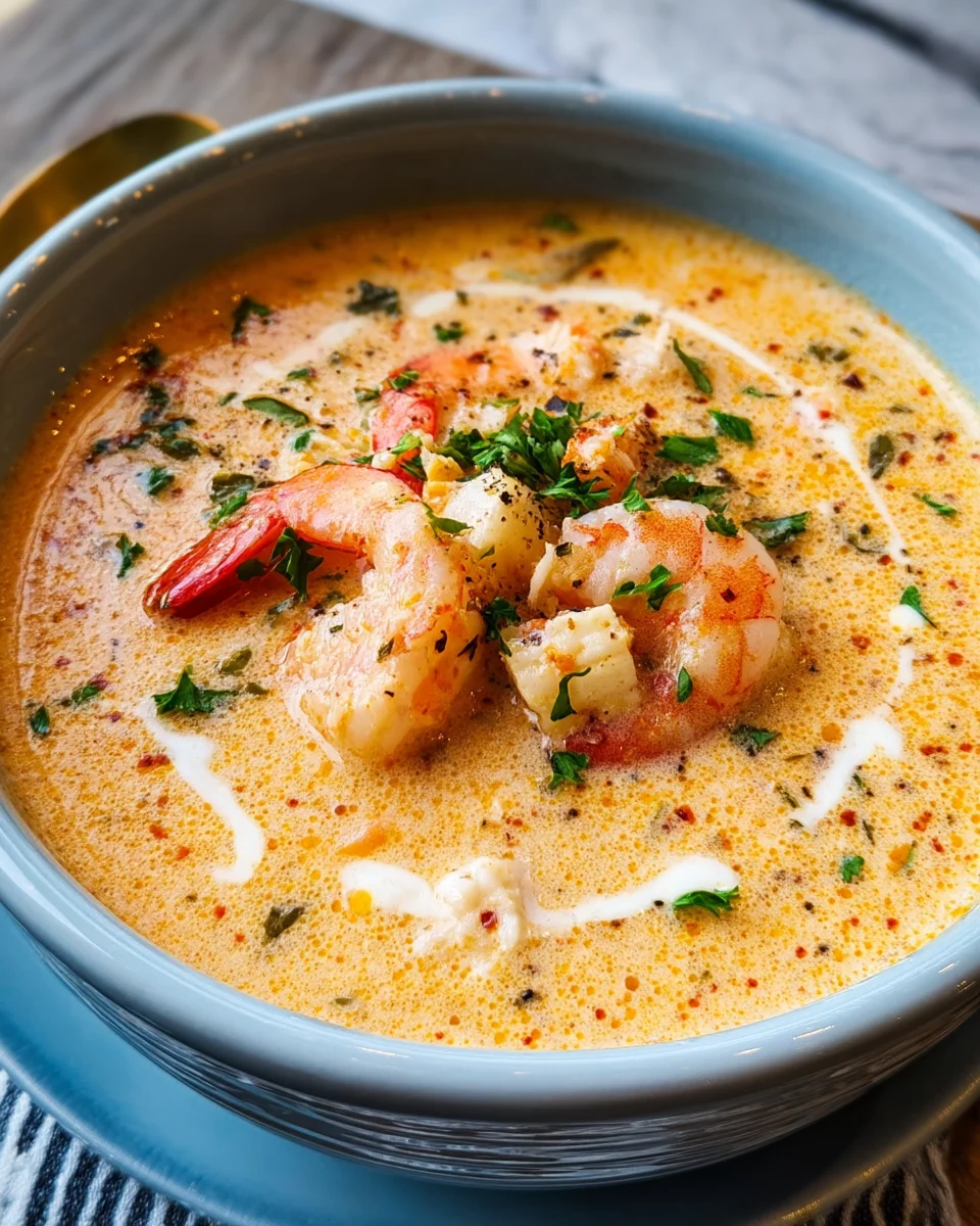 Seafood Bisque 26 Seafood