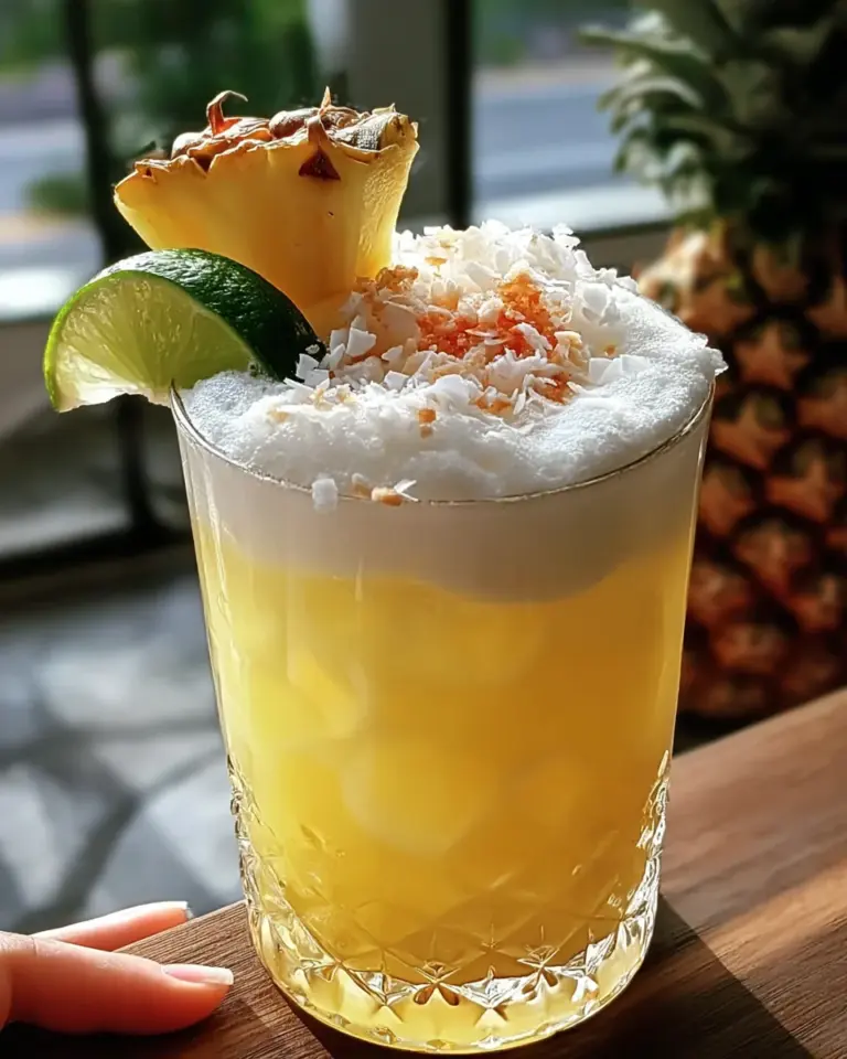 Snowy Pineapple Punch