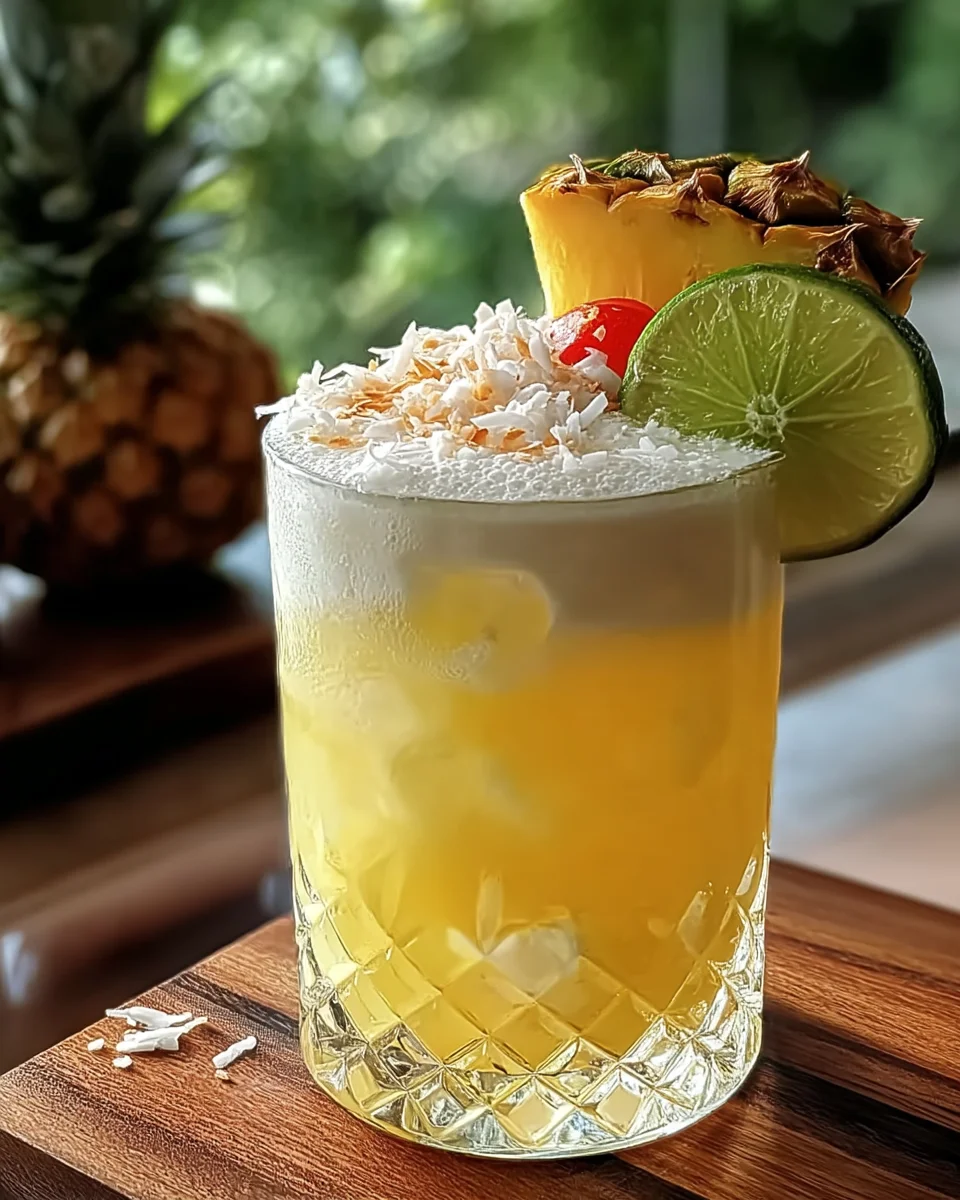 Snowy Pineapple Punch Snowy
