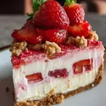 Strawberry Crunch Cheesecake