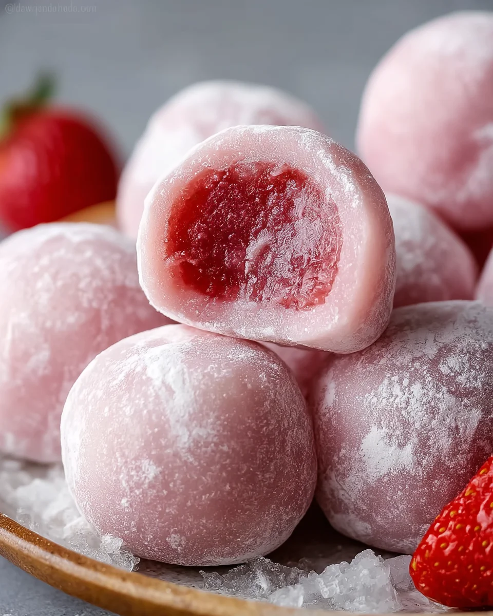 Strawberry Mochi 14 Strawberry