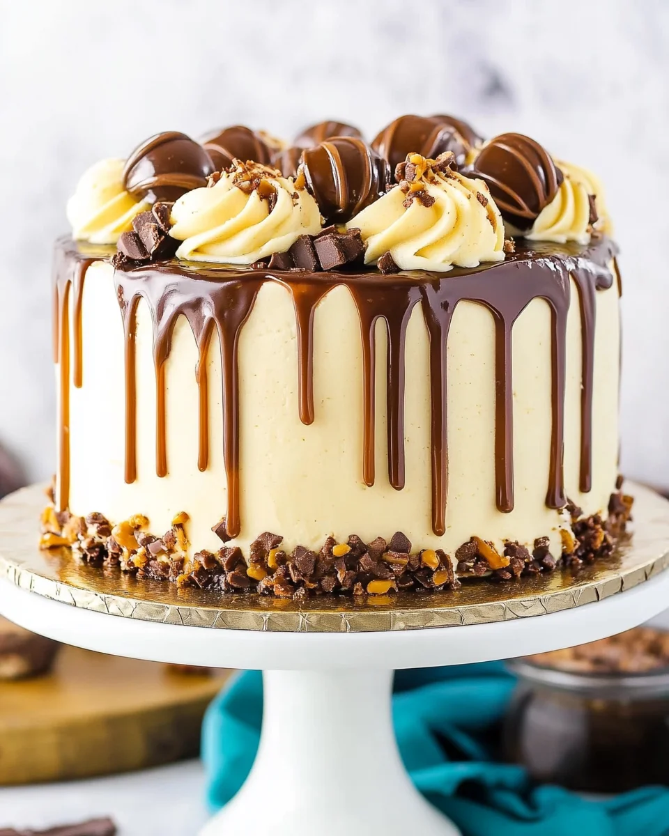 Turtle Caramel Cake 26 Turtle