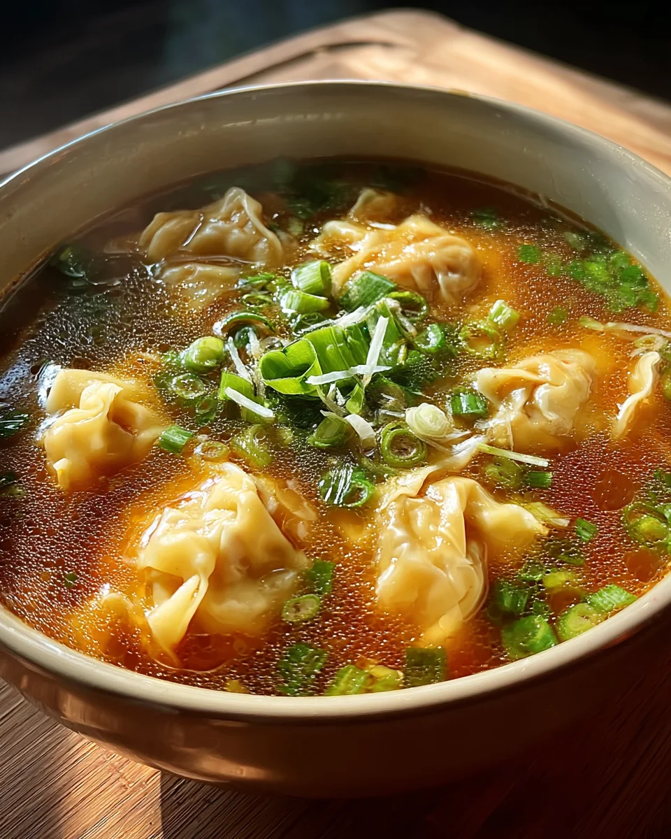 Wonton Soup Recipe 19 Wonton