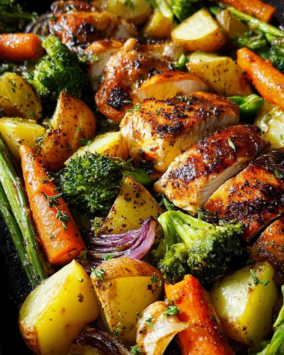 35 Minutes & One Sheet Pan Is All You Need For This Honey Mustard Chicken Recipe 20 35 Minutes & One Sheet Pan Is All You Need For This Honey Mustard Chicken Recipe