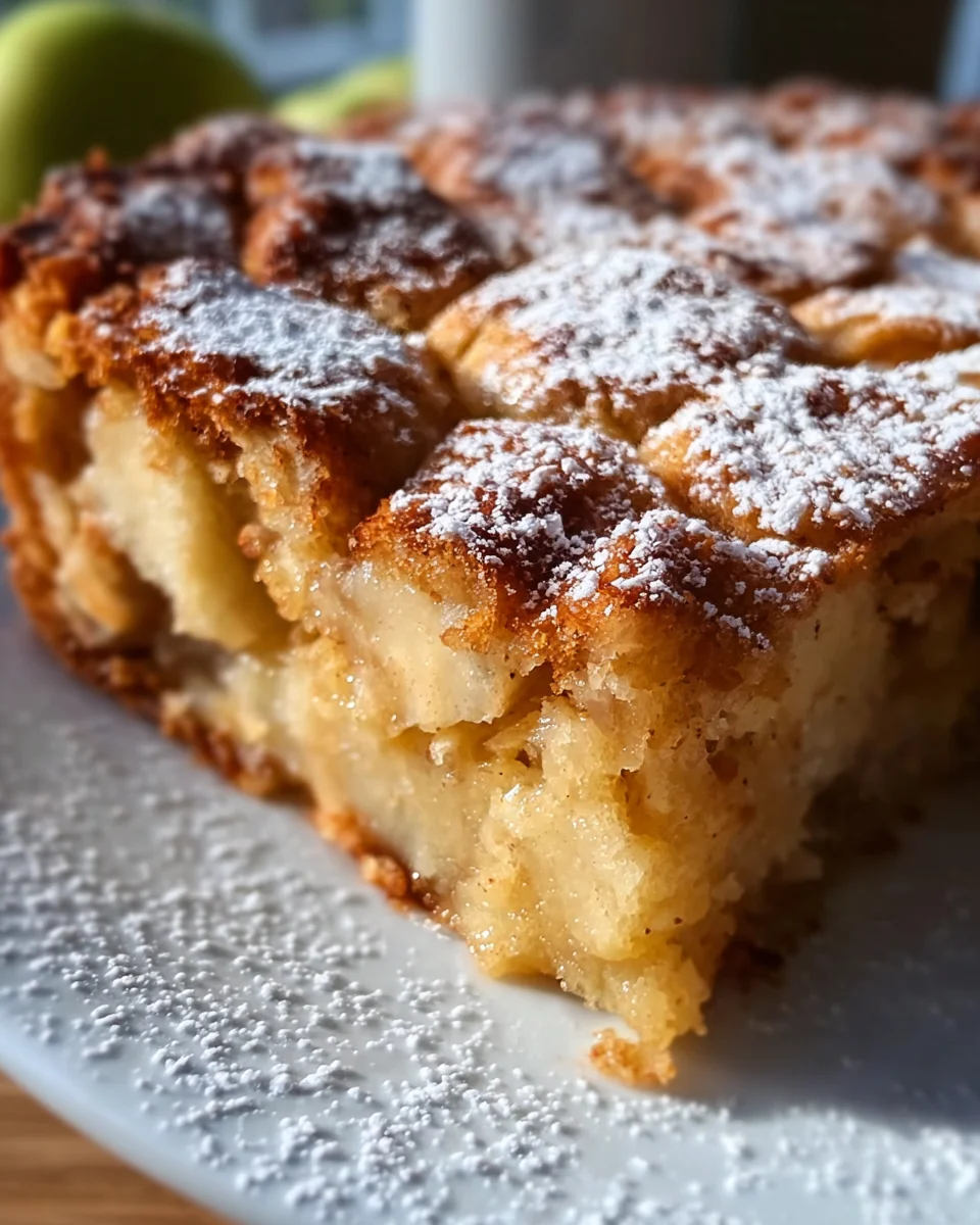 3 Ingredient Apple Cake