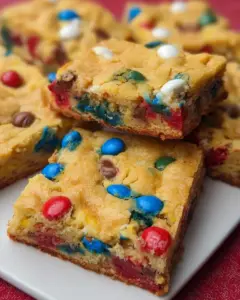 4th of July Cake-Mix Cookie Bars