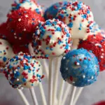 4th of July Cake pops