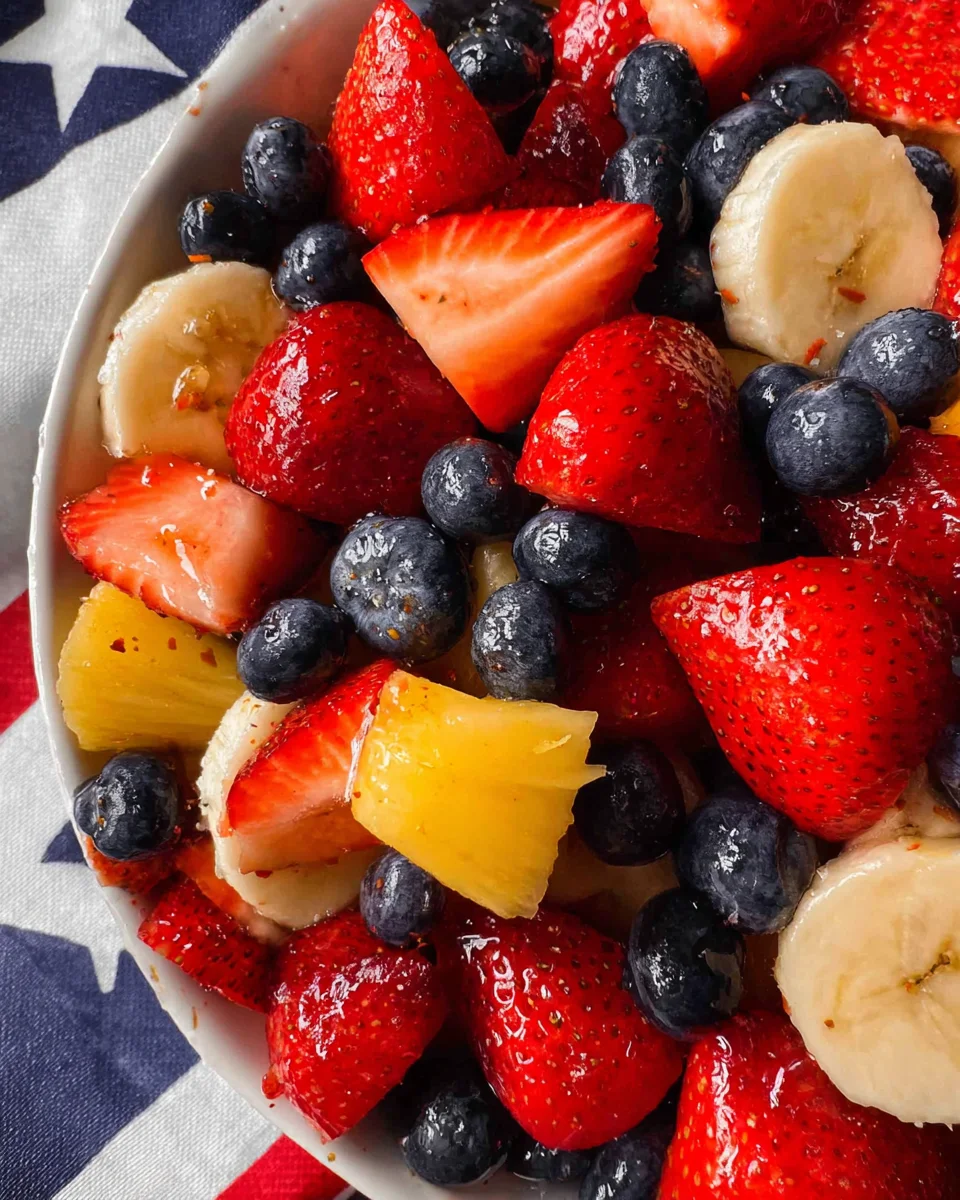 4th of July Fruit Salad 15 4th of July Fruit Salad