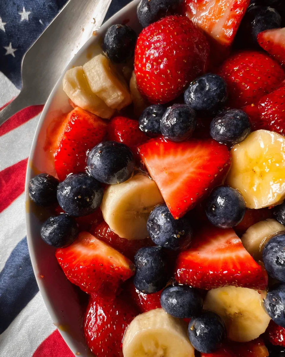 4th of July Fruit Salad 16 4th