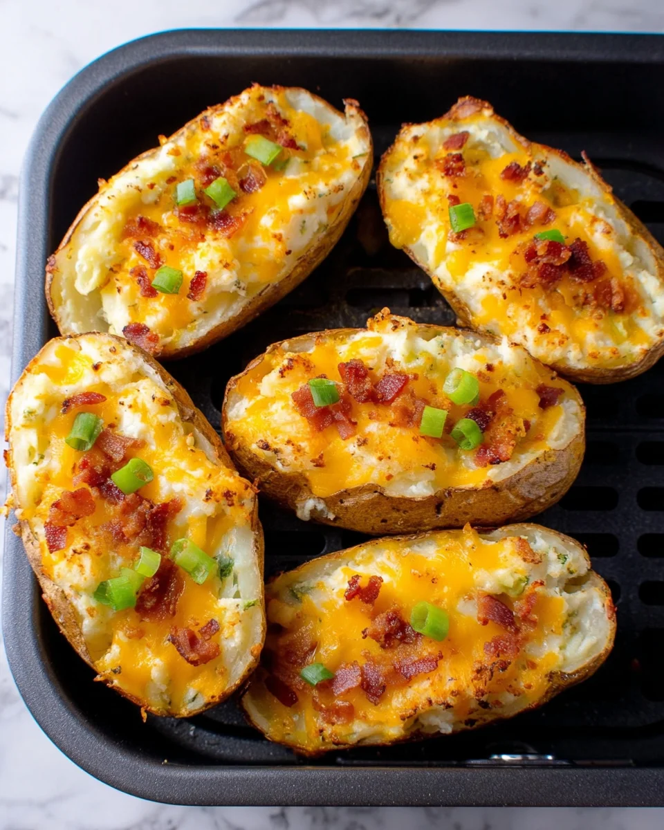 Air Fryer Twice Baked Potatoes 18 Air