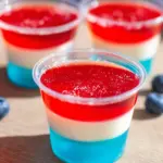 American Flag Jello Shots American Flag Jello Shots