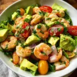 Avocado Salsa Shrimp Salad