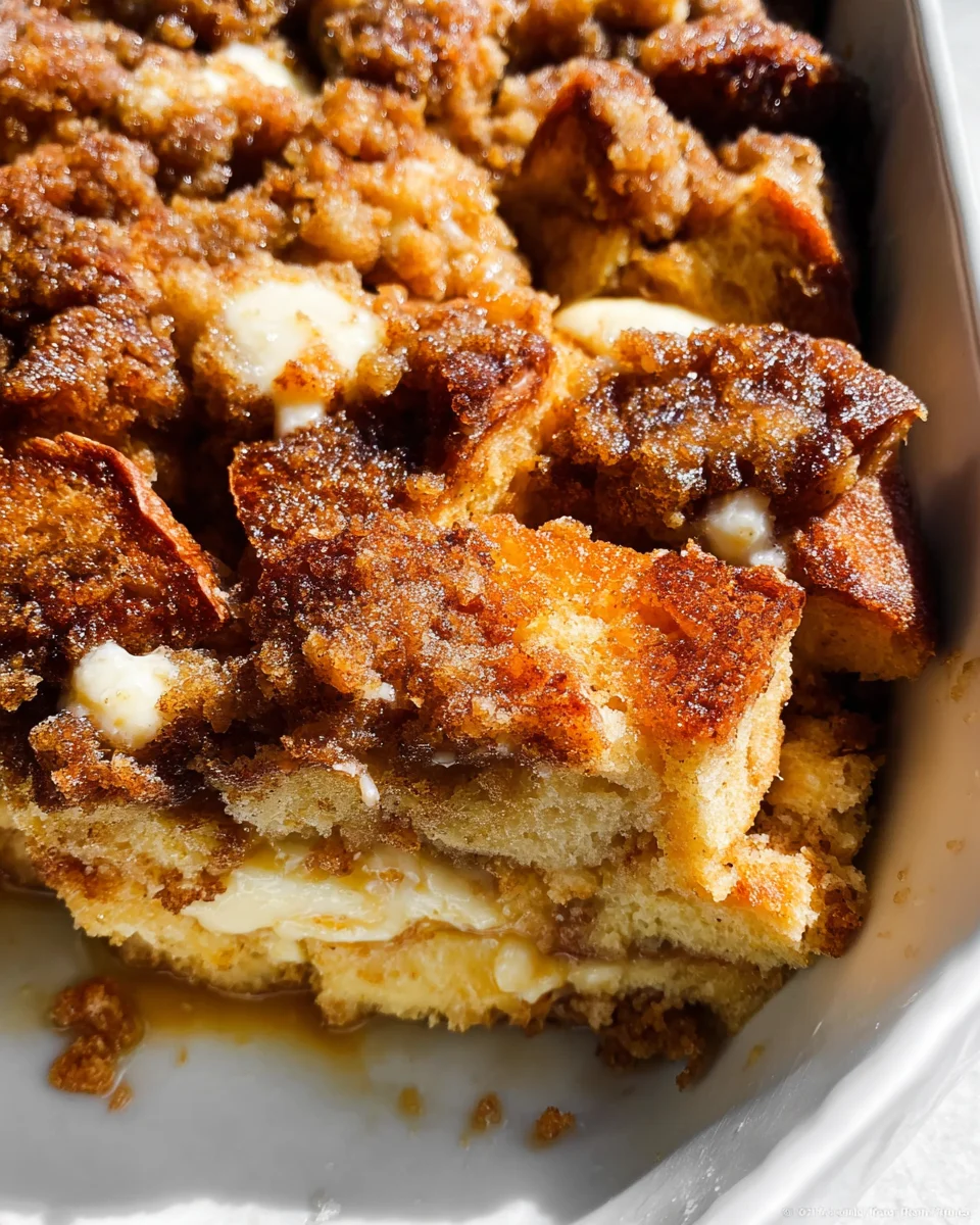 Baked Cream Cheese French Toast Casserole