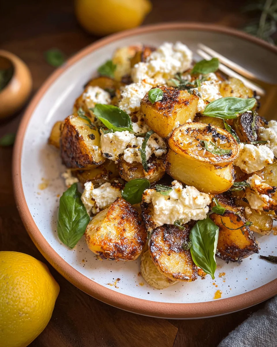 Baked Feta Potatoes 25 Baked