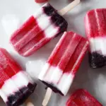 Berry-Coconut Rocket Pops