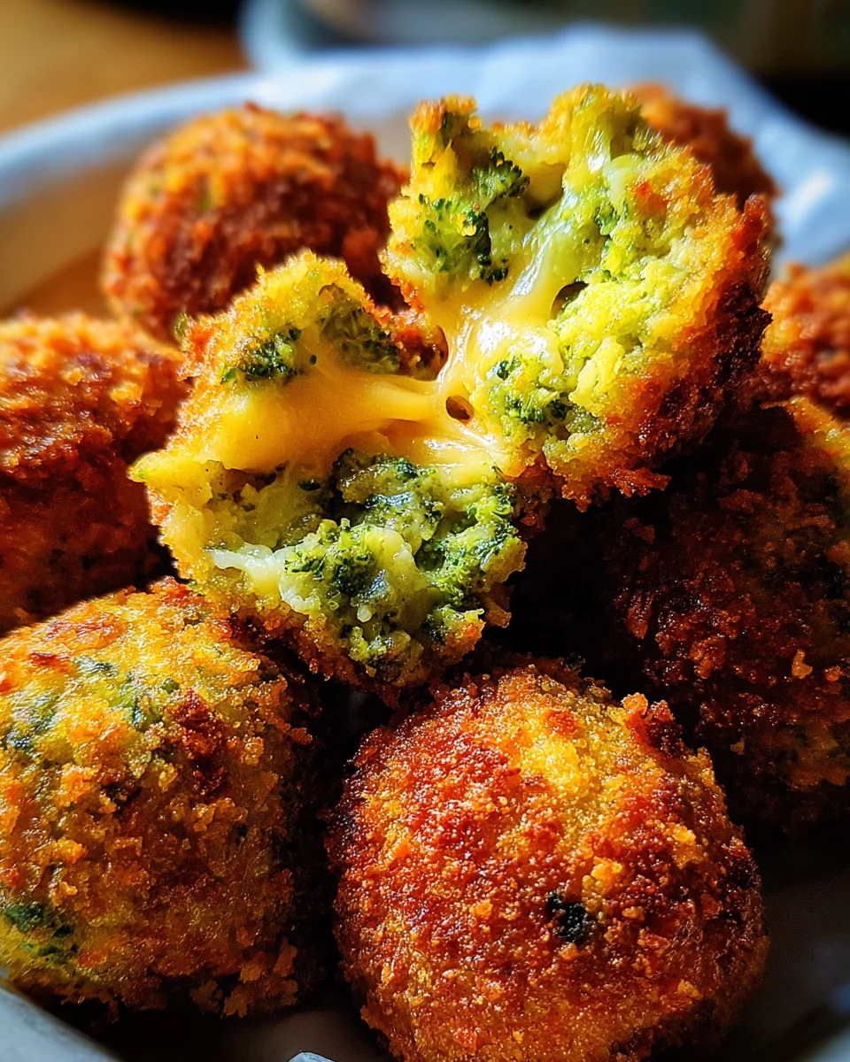 Broccoli Cheese Balls 19 Broccoli