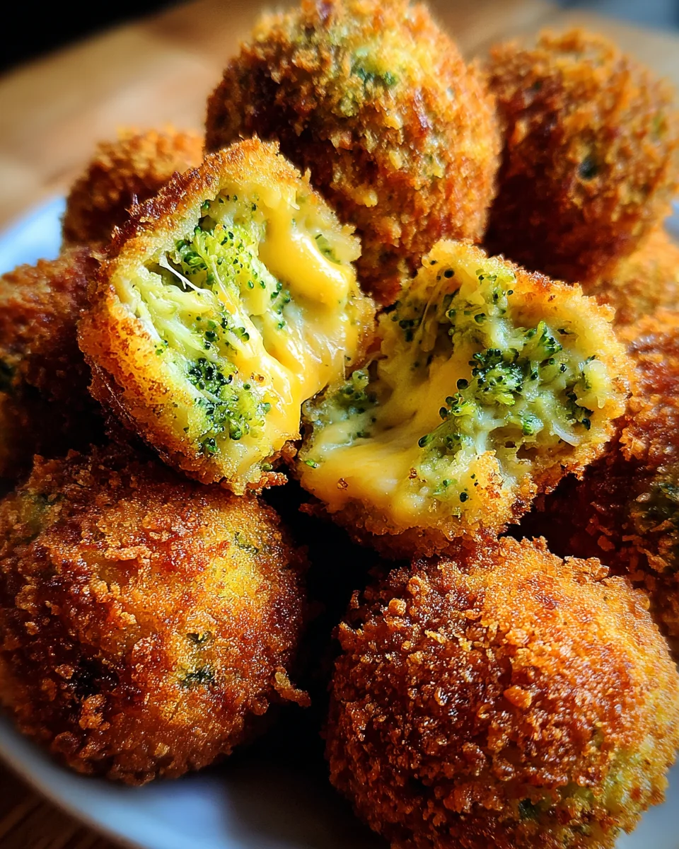 Broccoli Cheese Balls 20 Broccoli