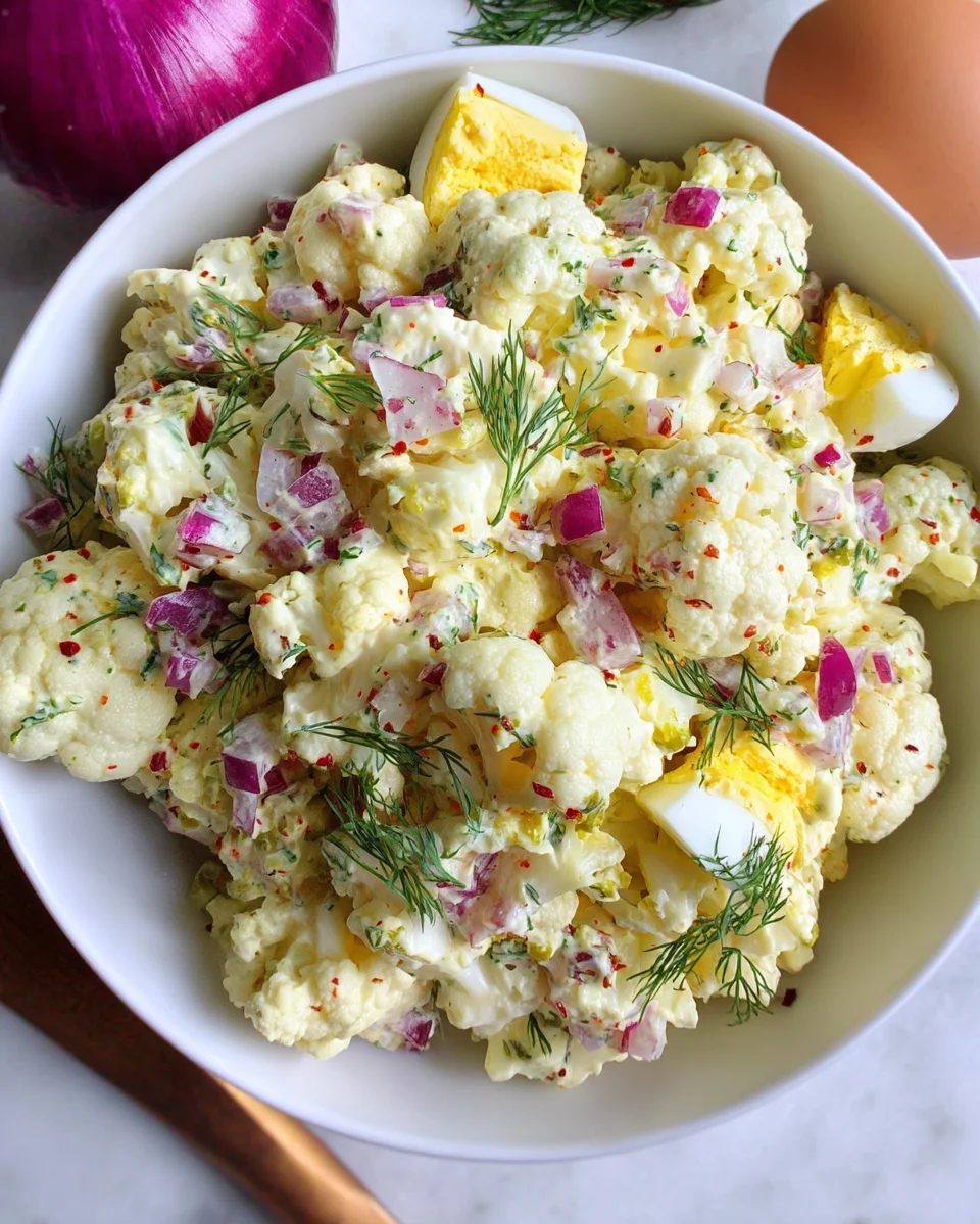 Cauliflower Potato Salad
