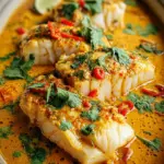 Coconut Curry Baked Cod