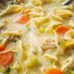 Creamy Chicken Noodle Soup Recipe