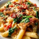 Creamy Chicken Pasta with Bacon
