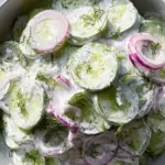 Creamy Cucumber Salad