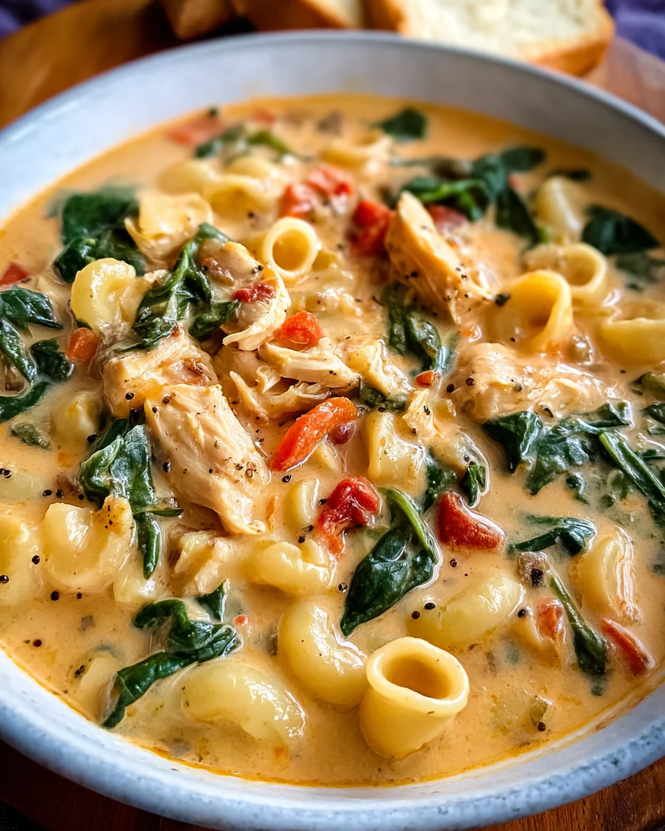 Creamy Tuscan Chicken Soup 27 Creamy Tuscan Chicken Soup