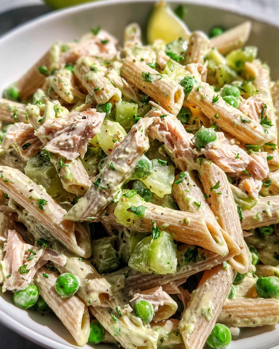 Creamy and Healthy Tuna Pasta Salad