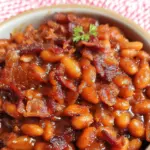Crockpot Bacon-Bourbon Baked Beans Crockpot Bacon-Bourbon Baked Beans