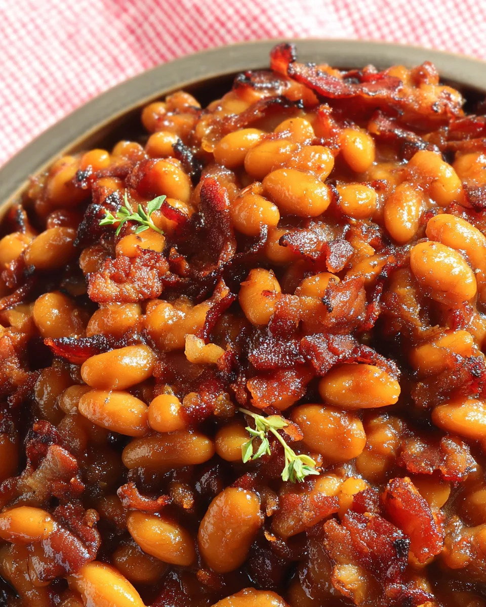 Crockpot Bacon-Bourbon Baked Beans Crockpot