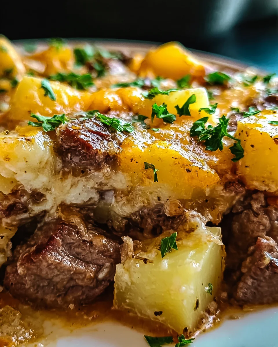 Crockpot Loaded Steak and Potato Bake Recipe 16 Crockpot Loaded Steak and Potato Bake Recipe