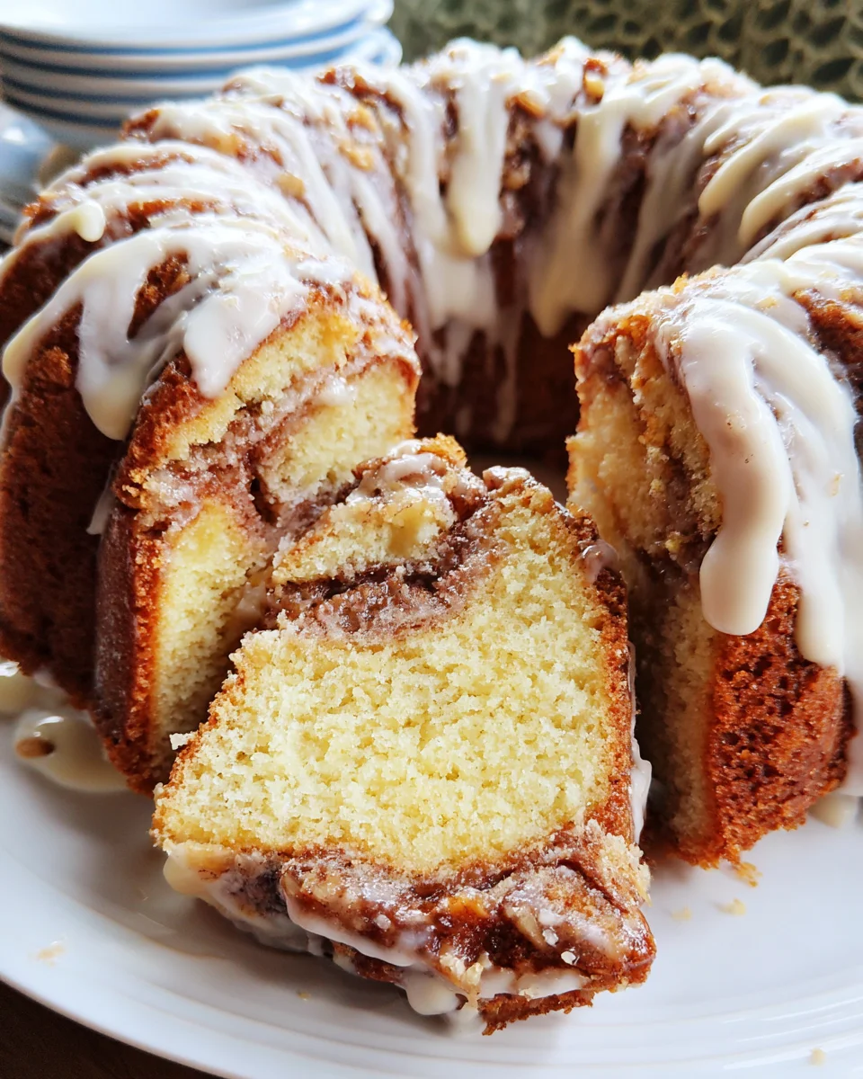 Easy Cinnamon Roll Bundt Cake 25 Easy