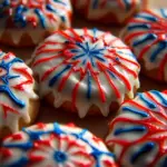 Fireworks Sugar Cookie Cake Fireworks Sugar Cookie Cake