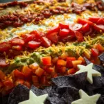 Flag Taco Dip