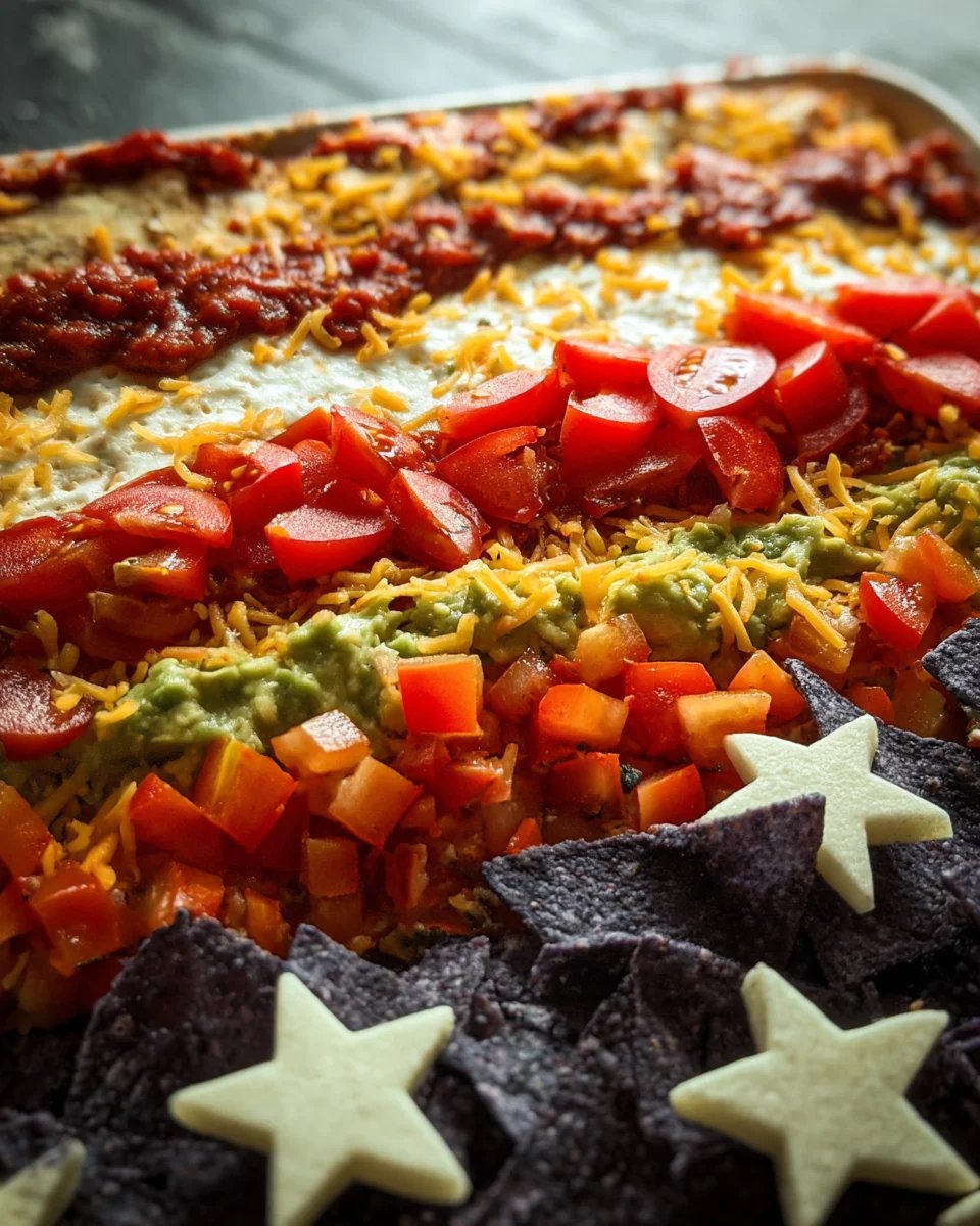 Flag Taco Dip 24 Flag Taco Dip