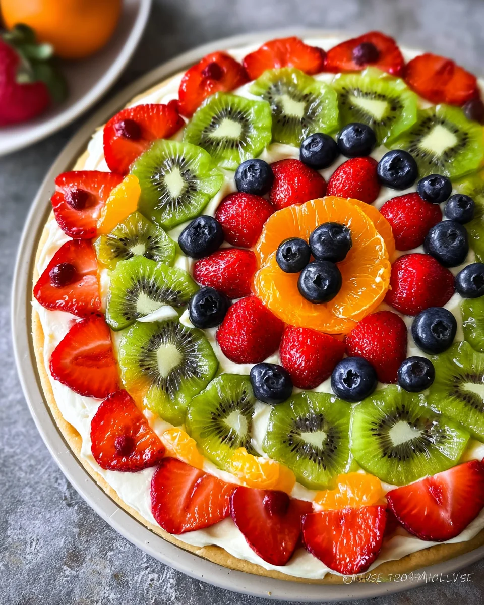 Fruit Pizza Recipe