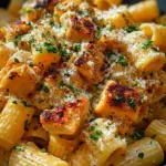 Garlic Butter Chicken with Rigatoni and Parmesan 27 Garlic Butter Chicken with Rigatoni and Parmesan