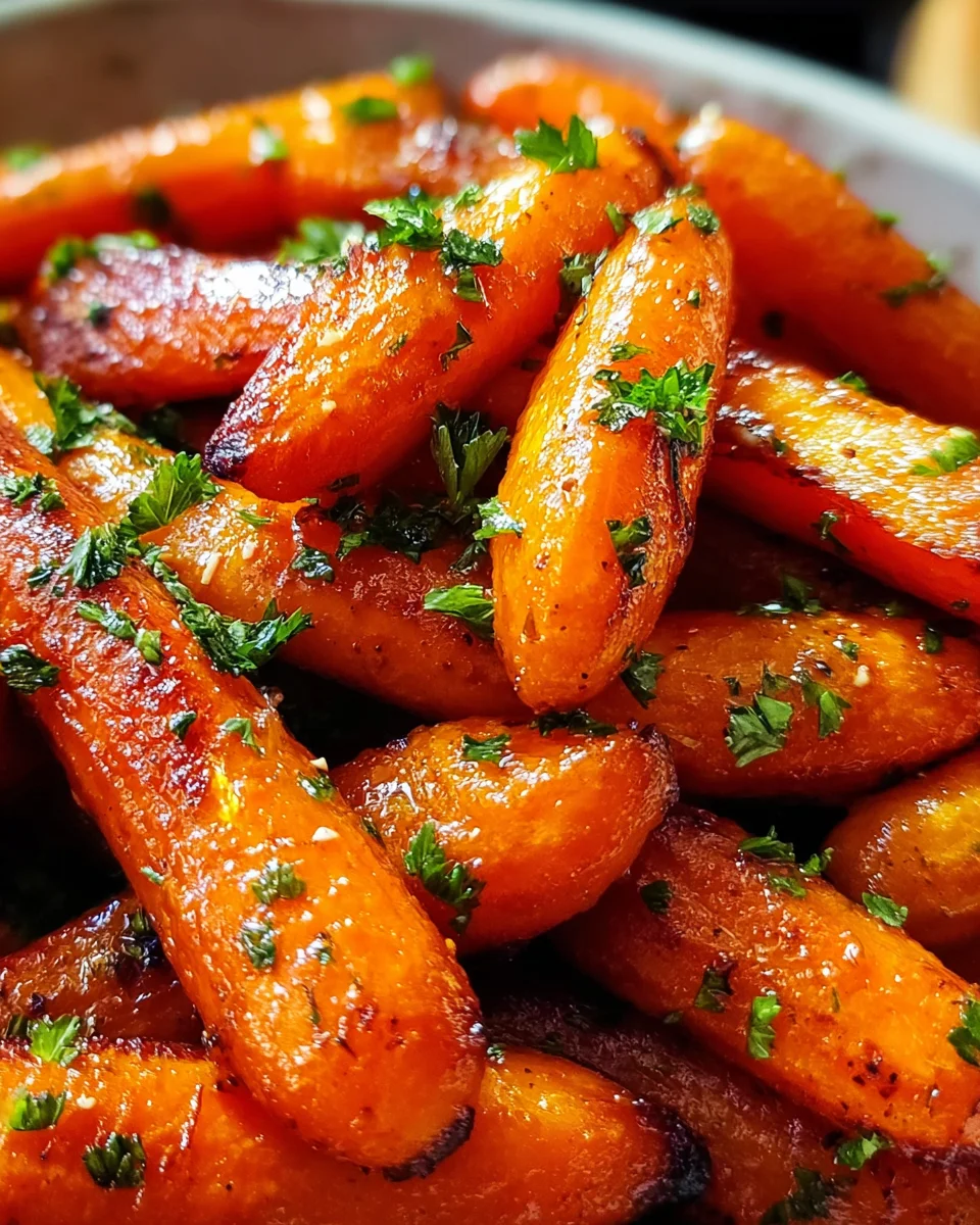 Glazed Roasted Carrots 18 Glazed Roasted Carrots