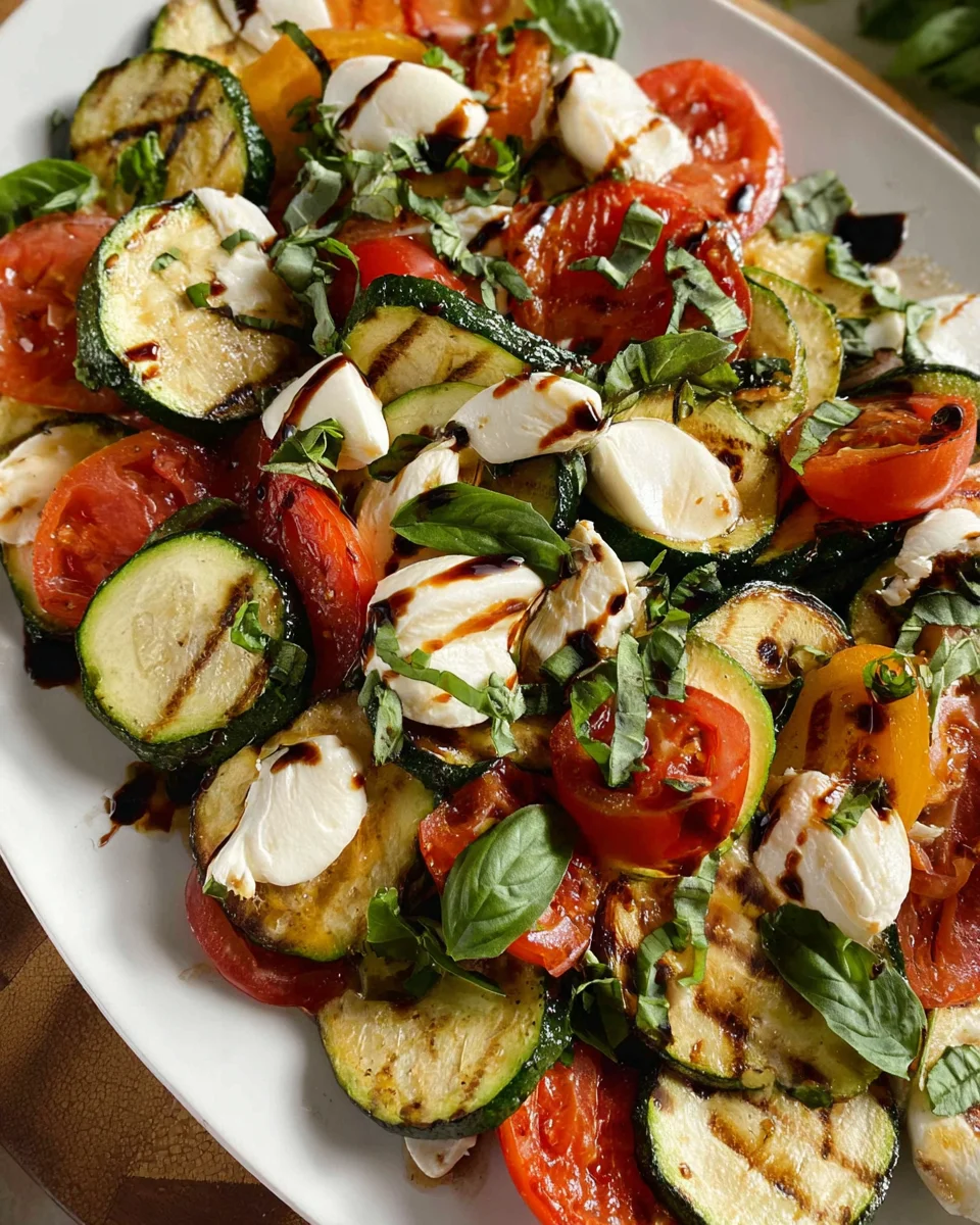 Grilled Zucchini Salad